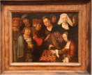 Lucas van Leyden, Die Online-Schachpartie. (um 1518), Foto: Emese Kazár